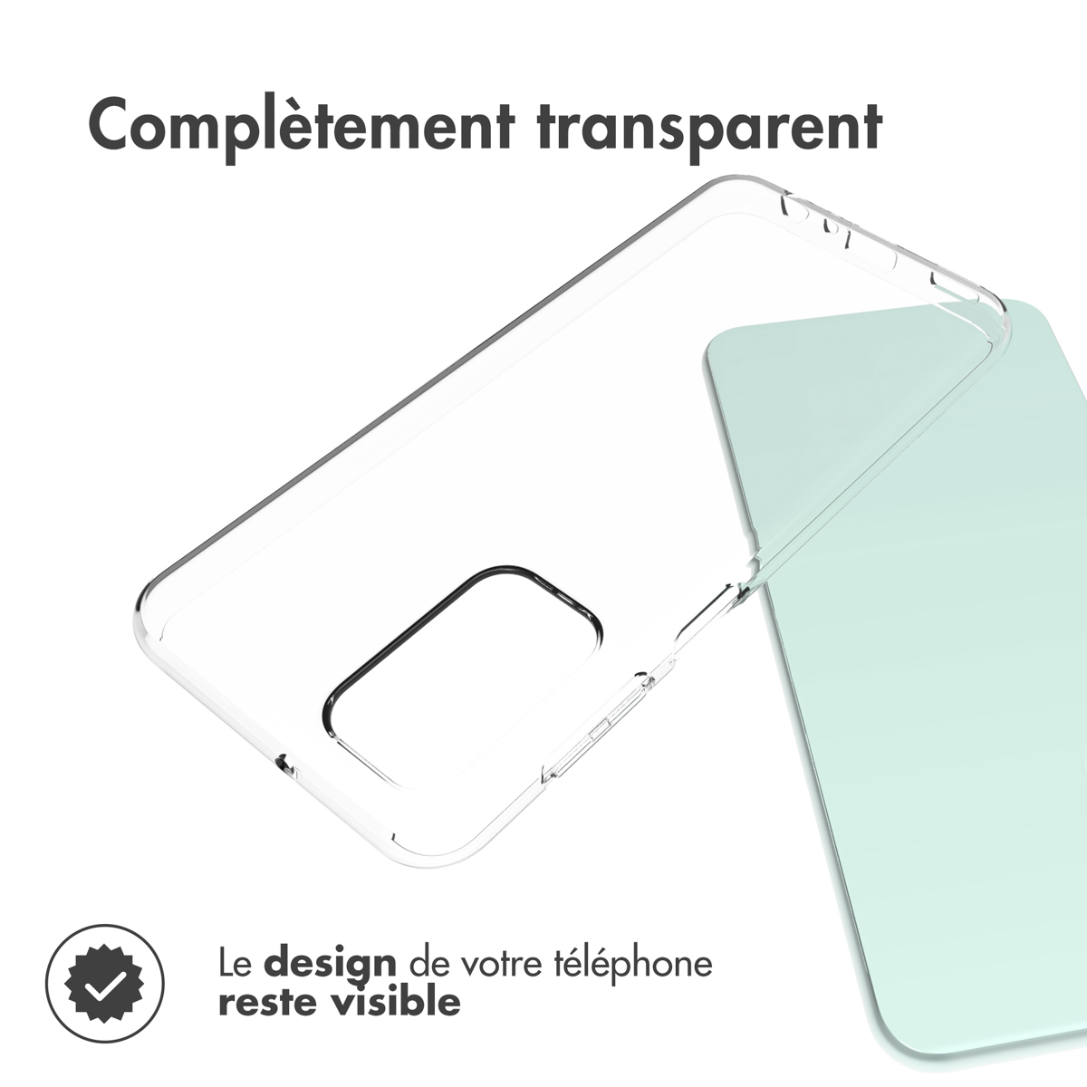 Accezz Clear Backcover Samsung Galaxy A23 (5G) - Transparant - Afbeelding 5
