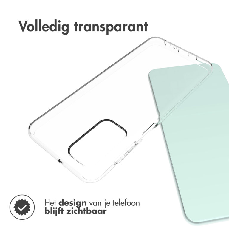 Accezz Clear Backcover Samsung Galaxy A23 (5G) - Transparant - Afbeelding 4