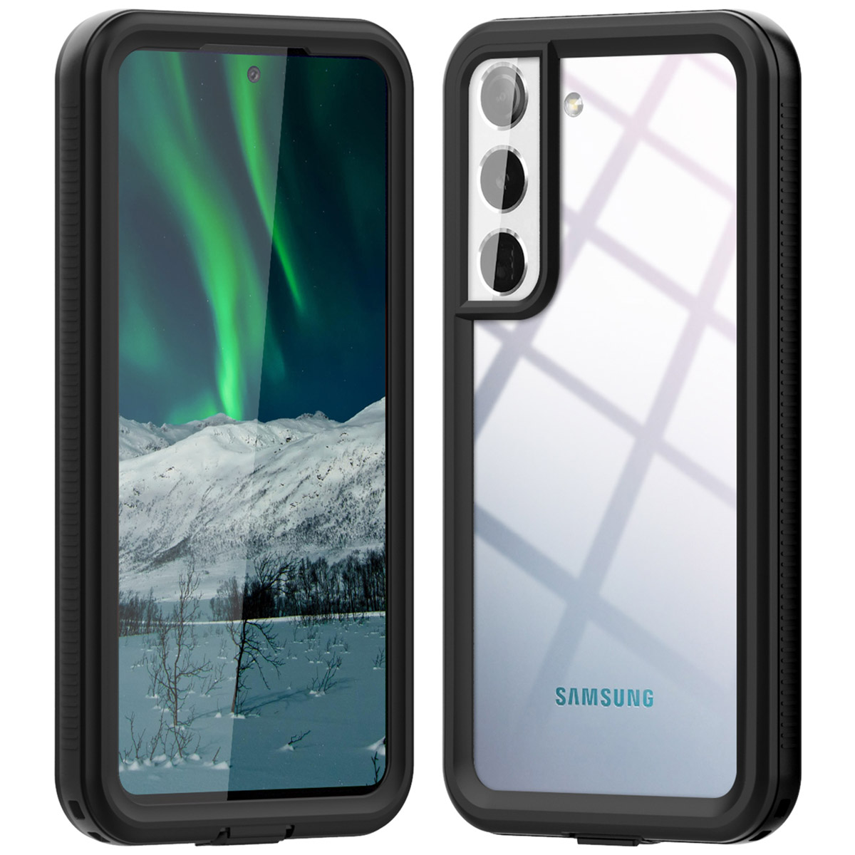 Redpepper Dot Plus Waterproof Backcover Samsung Galaxy S22 – Zwart