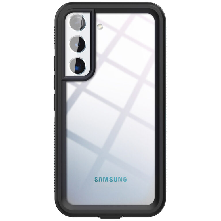 Redpepper Dot Plus Waterproof Backcover Samsung Galaxy S22 - Zwart - Afbeelding 3