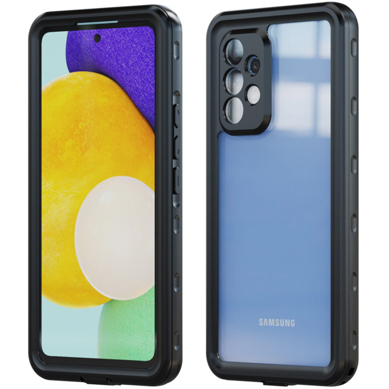 Redpepper Dot Plus Waterproof Backcover Samsung Galaxy A53 - Zwart - Afbeelding 3