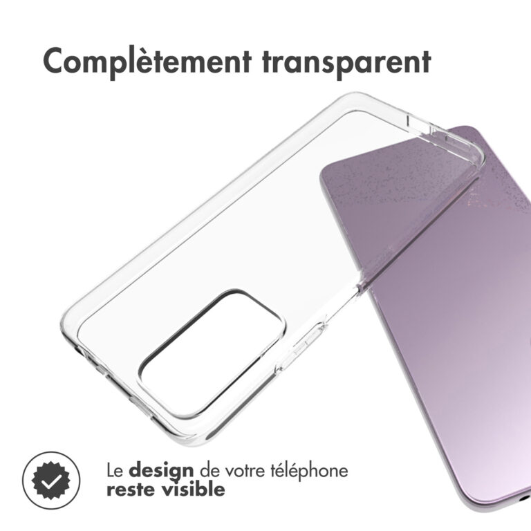 Accezz Clear Backcover Xiaomi Redmi Note 11 Pro - Transparant - Afbeelding 7