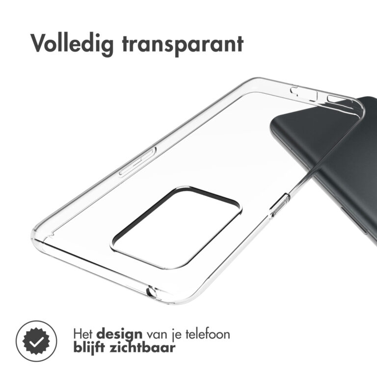Accezz Clear Backcover Realme GT 2 Pro - Transparant - Afbeelding 4