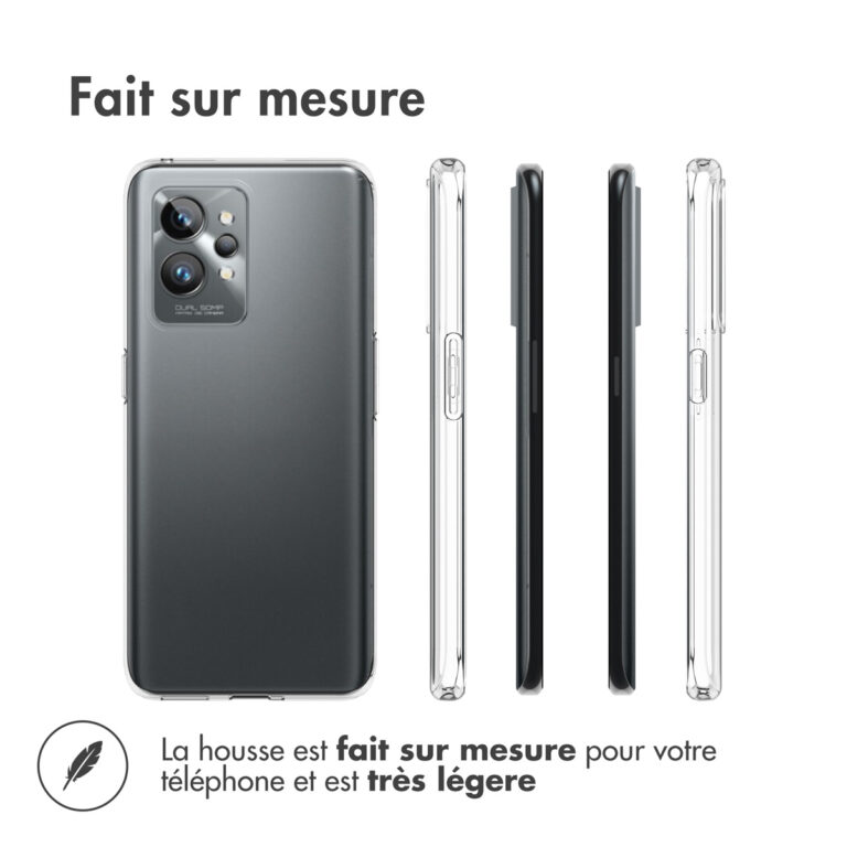 Accezz Clear Backcover Realme GT 2 Pro - Transparant - Afbeelding 5
