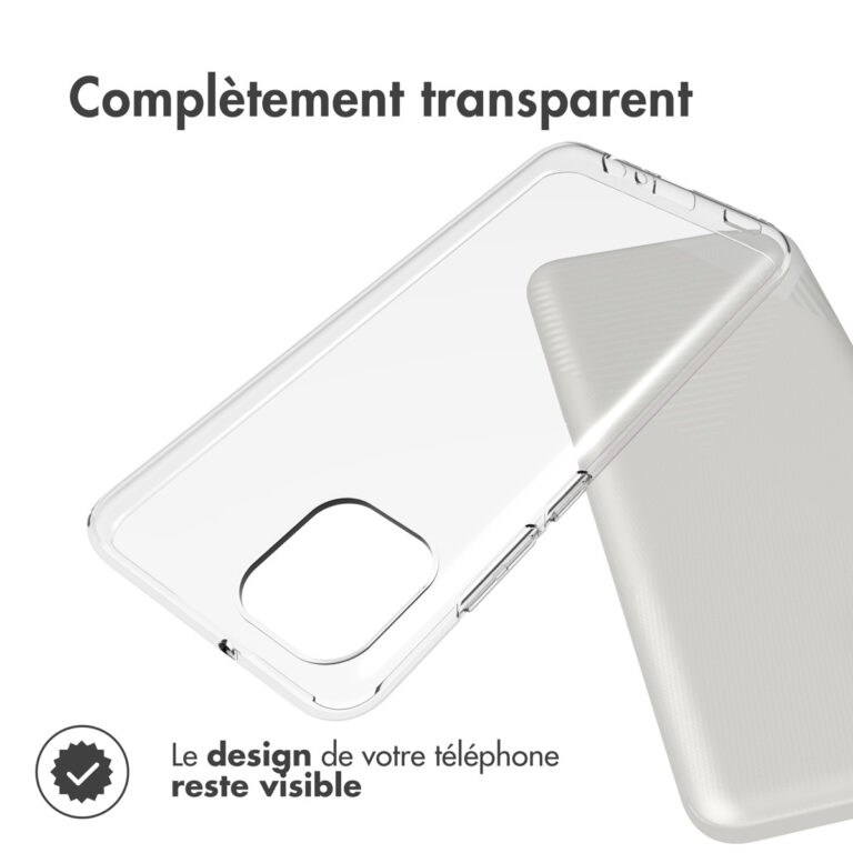 Accezz Clear Backcover Samsung Galaxy A03 - Transparant - Afbeelding 7