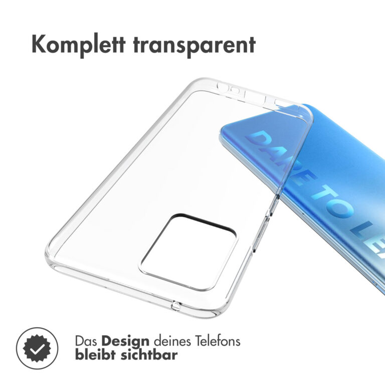 Accezz Clear Backcover Realme 8 (Pro) - Transparant - Afbeelding 10