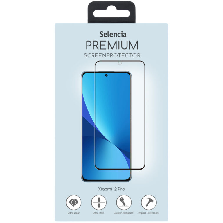 Selencia Gehard Glas Premium Screenprotector Xiaomi 12 Pro - Afbeelding 2