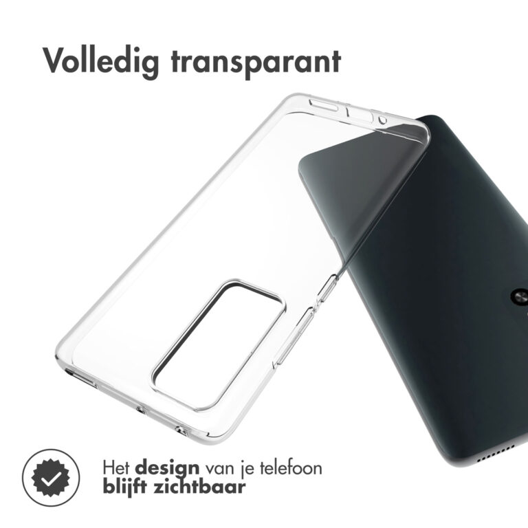 Accezz Clear Backcover Xiaomi 12 / 12X - Transparant - Afbeelding 5