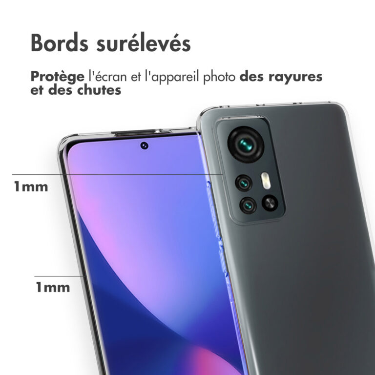 Accezz Clear Backcover Xiaomi 12 / 12X - Transparant - Afbeelding 8