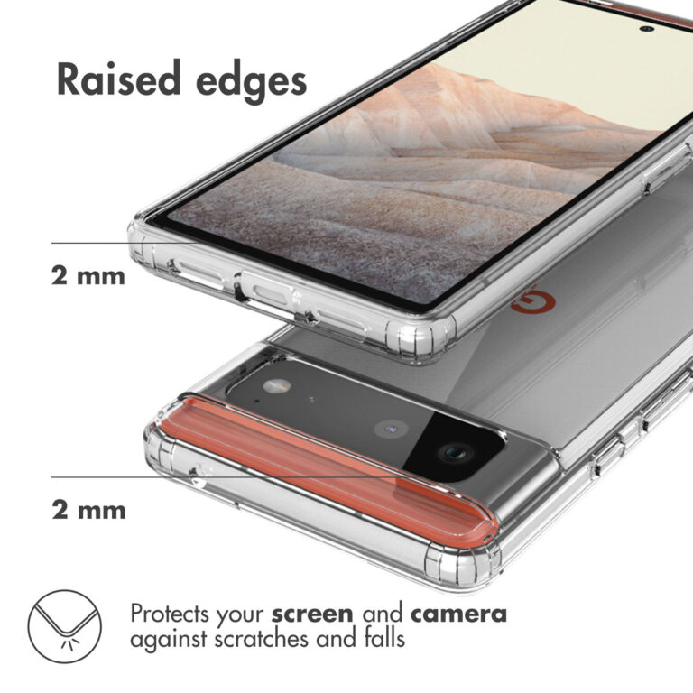 Accezz Xtreme Impact Backcover Google Pixel 6 - Transparant - Afbeelding 4