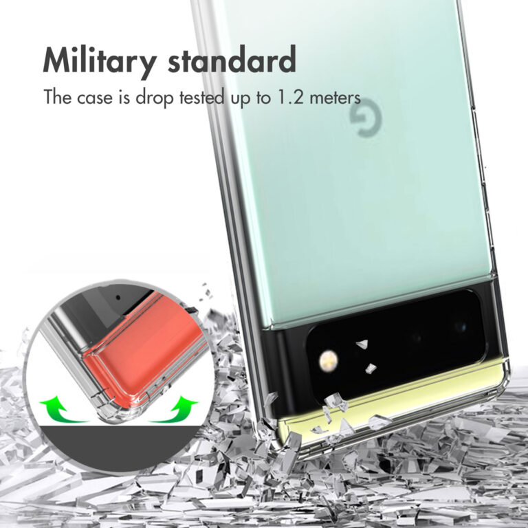 Accezz Xtreme Impact Backcover Google Pixel 6 - Transparant - Afbeelding 5