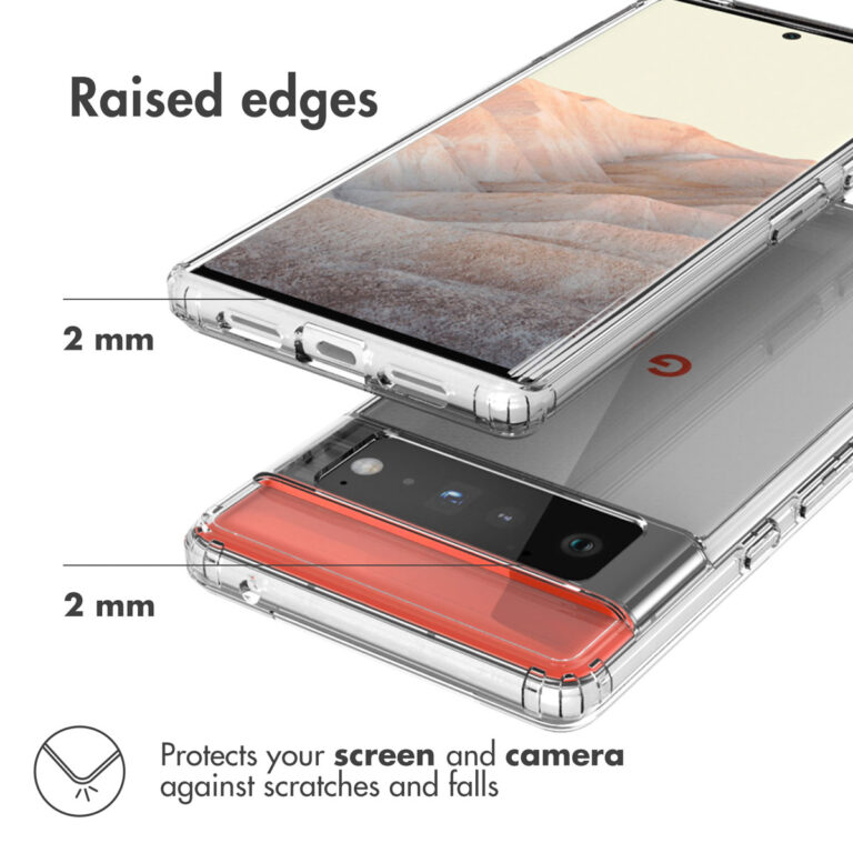 Accezz Xtreme Impact Backcover Google Pixel 6 Pro - Transparant - Afbeelding 5