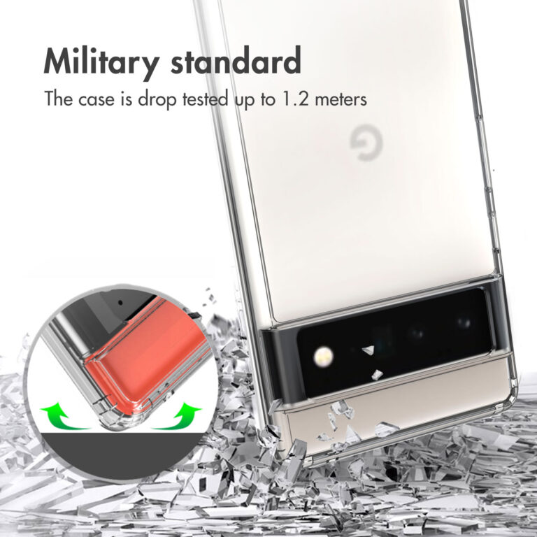 Accezz Xtreme Impact Backcover Google Pixel 6 Pro - Transparant - Afbeelding 4