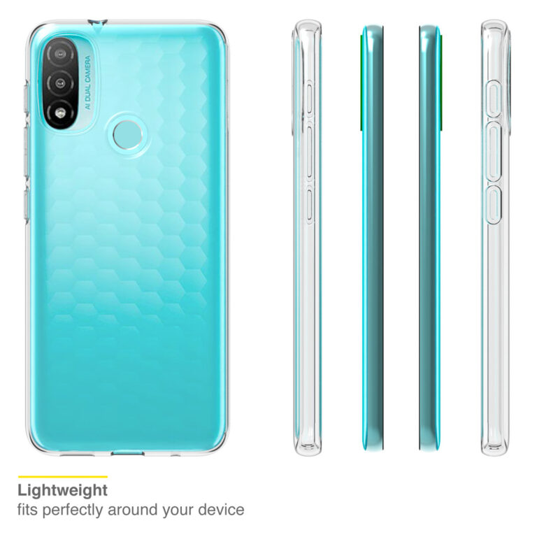 Accezz Clear Backcover Motorola Moto E20 - Transparant - Afbeelding 4