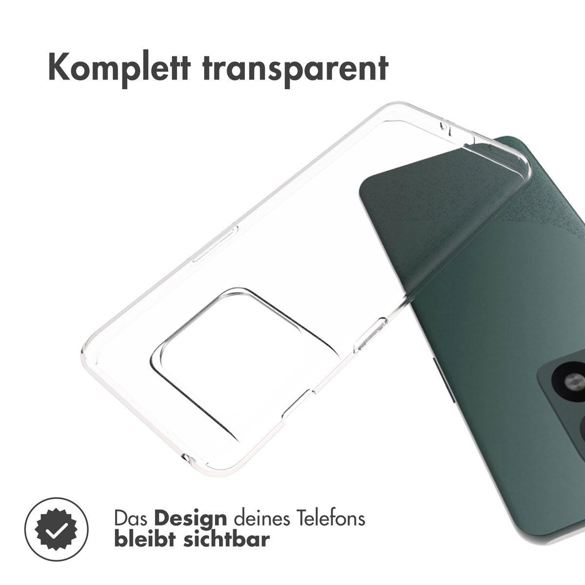 Accezz Clear Backcover OnePlus 10 Pro - Transparant - Afbeelding 2