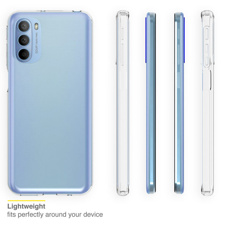Accezz Clear Backcover Motorola Moto G31 / G41 - Transparant - Afbeelding 3