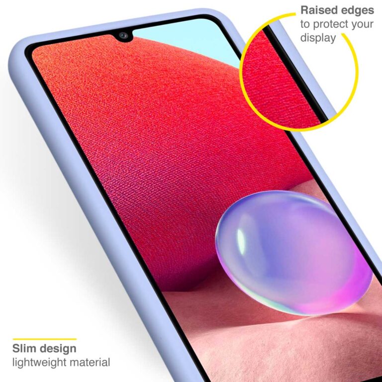 Accezz Liquid Silicone Backcover Samsung Galaxy A33 - Paars - Afbeelding 2