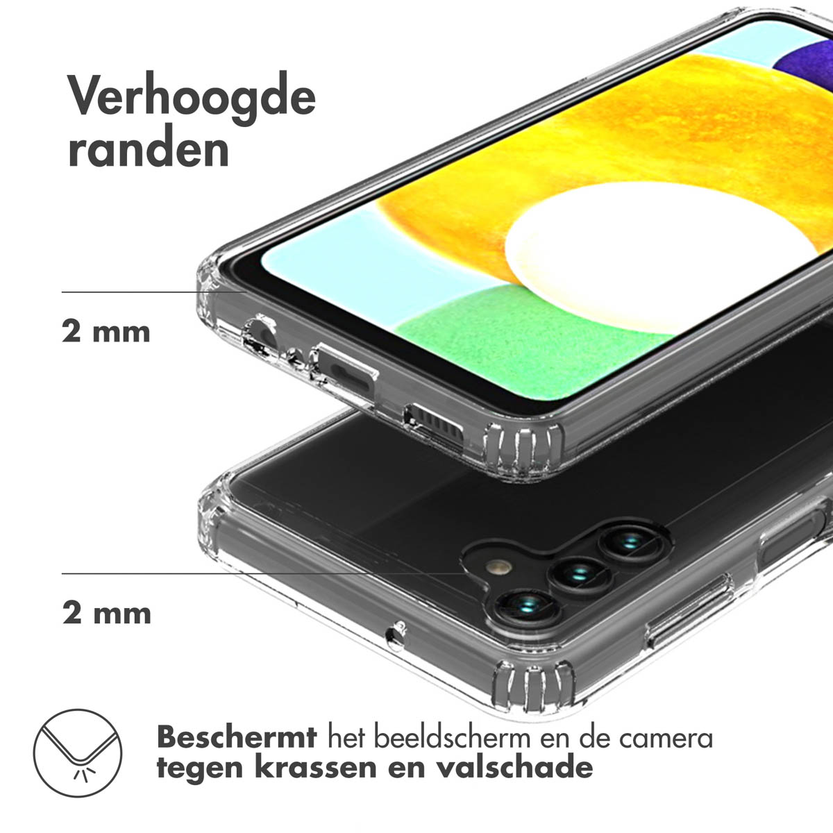 Accezz Xtreme Impact Backcover Samsung Galaxy A13 (5G) / A04s - Transparant - Afbeelding 7