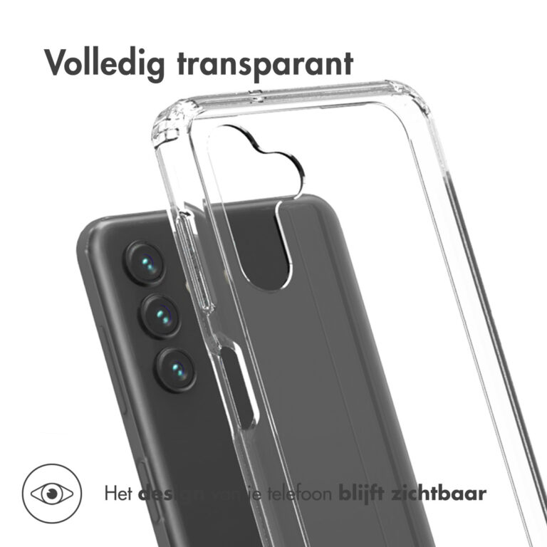 Accezz Xtreme Impact Backcover Samsung Galaxy A13 (5G) / A04s - Transparant - Afbeelding 4