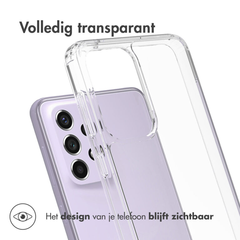 Accezz Xtreme Impact Backcover Samsung Galaxy A33 - Transparant - Afbeelding 4