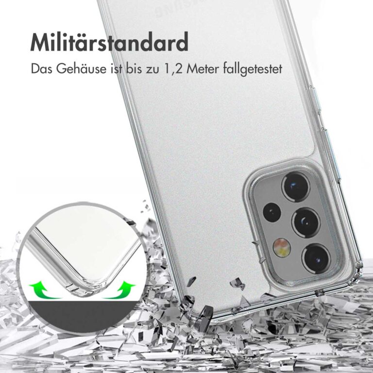 Accezz Xtreme Impact Backcover Samsung Galaxy A53 - Transparant - Afbeelding 9