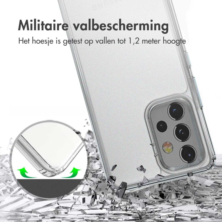 Accezz Xtreme Impact Backcover Samsung Galaxy A53 - Transparant - Afbeelding 3