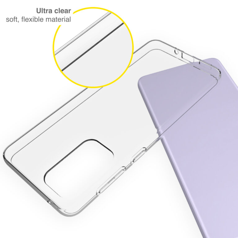 Accezz Clear Backcover Samsung Galaxy A33 - Transparant - Afbeelding 2