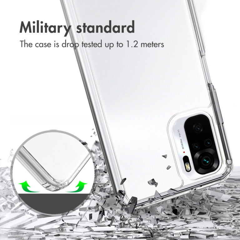Accezz Xtreme Impact Backcover Xiaomi Redmi Note 10 (4G) - Transparant - Afbeelding 2