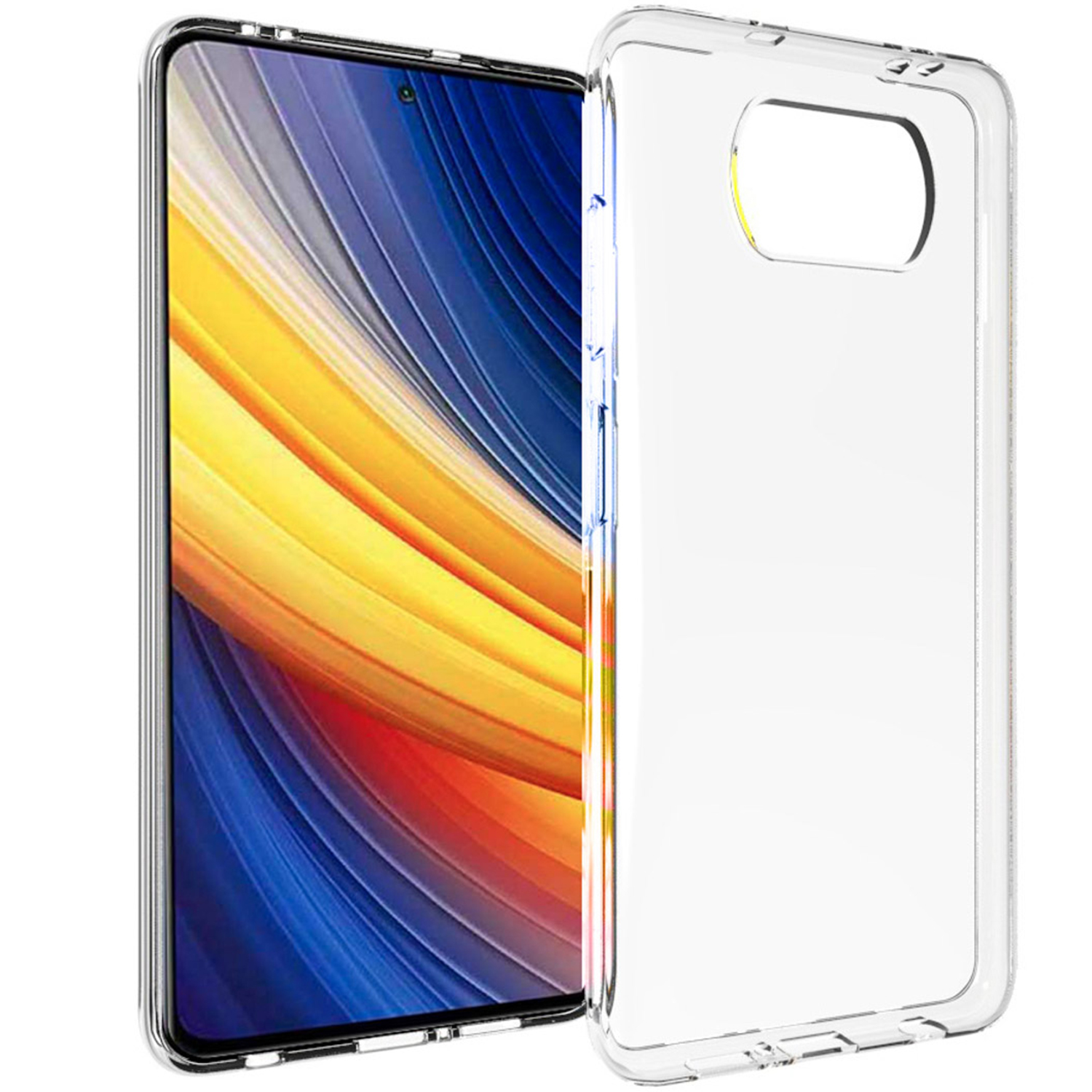 Accezz Clear Backcover Xiaomi Poco X3 (Pro) – Transparant