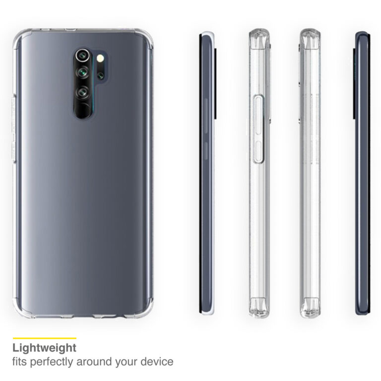 Accezz Clear Backcover Xiaomi Redmi 9 - Transparant - Afbeelding 4