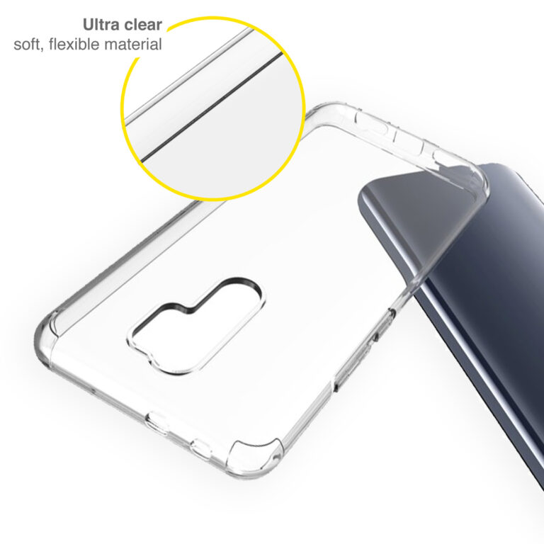 Accezz Clear Backcover Xiaomi Redmi 9 - Transparant - Afbeelding 2