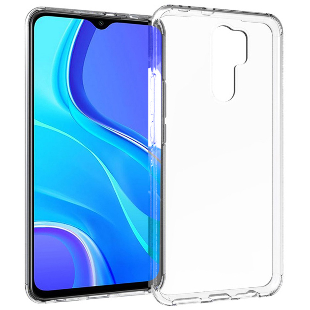 Accezz Clear Backcover Xiaomi Redmi 9 – Transparant