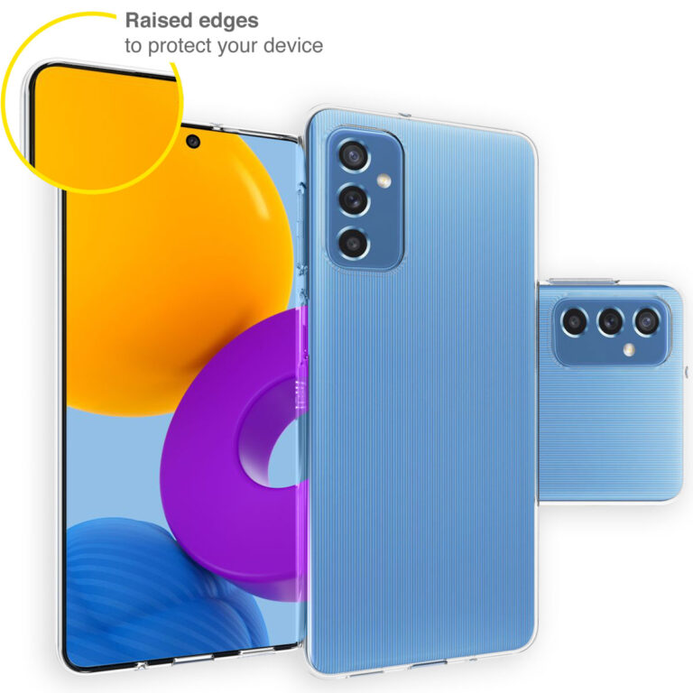 Accezz Clear Backcover Samsung Galaxy M52 - Transparant - Afbeelding 3