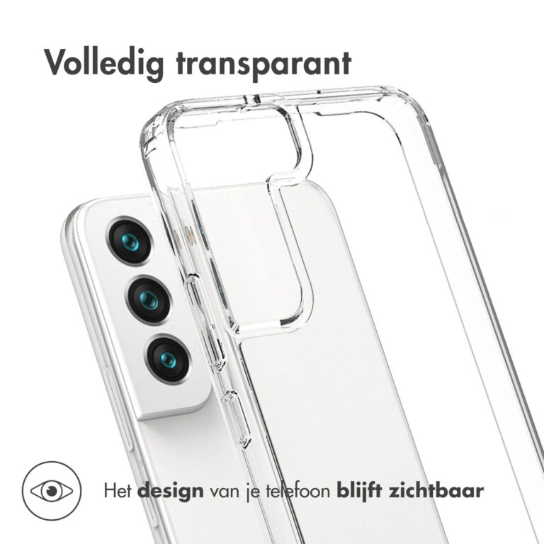 Accezz Xtreme Impact Backcover Samsung Galaxy S22 Plus - Transparant - Afbeelding 4