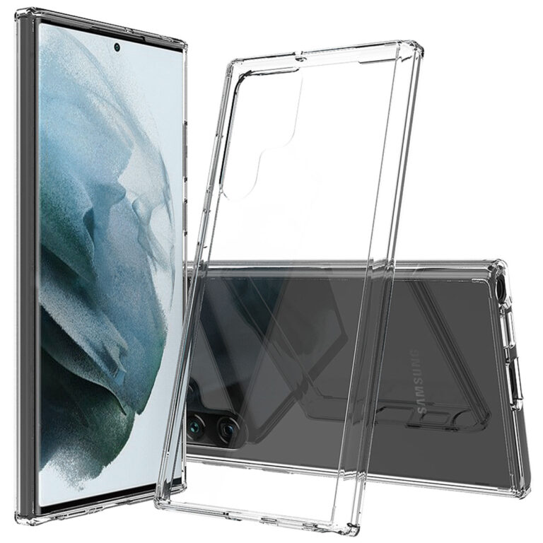 Accezz Xtreme Impact Backcover Samsung Galaxy S22 Ultra - Transparant - Afbeelding 2