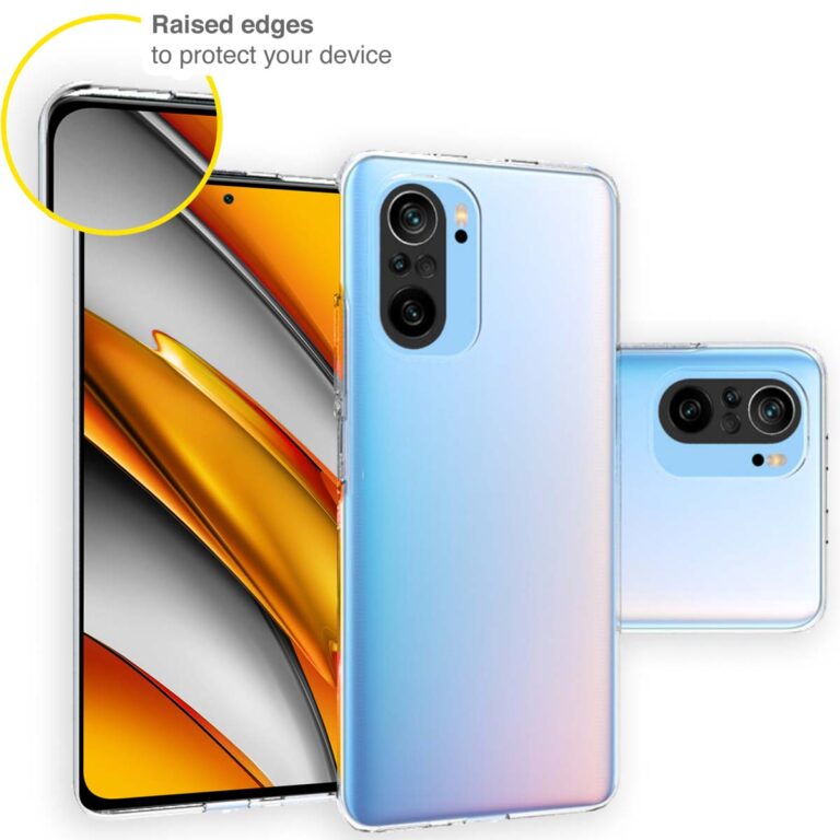 Accezz Clear Backcover Xiaomi Poco F3 - Transparant - Afbeelding 3