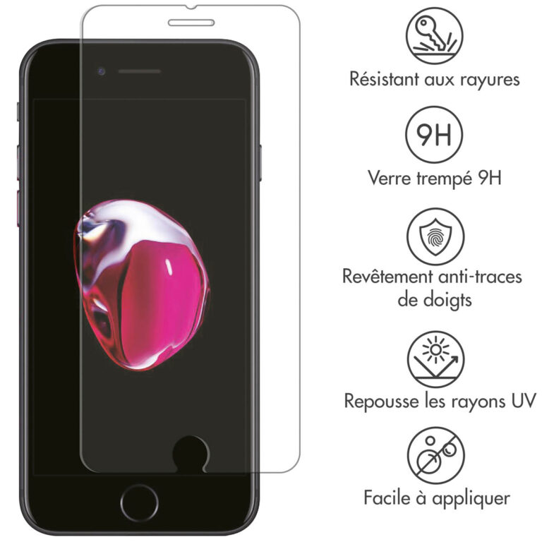 Selencia Gehard Glas Screenprotector Apple iPhone 8 Plus/ 7 Plus/ 6(s) Plus - Afbeelding 3