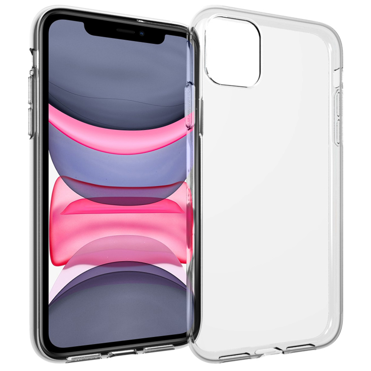Accezz Clear Backcover Apple iPhone 11 – Transparant