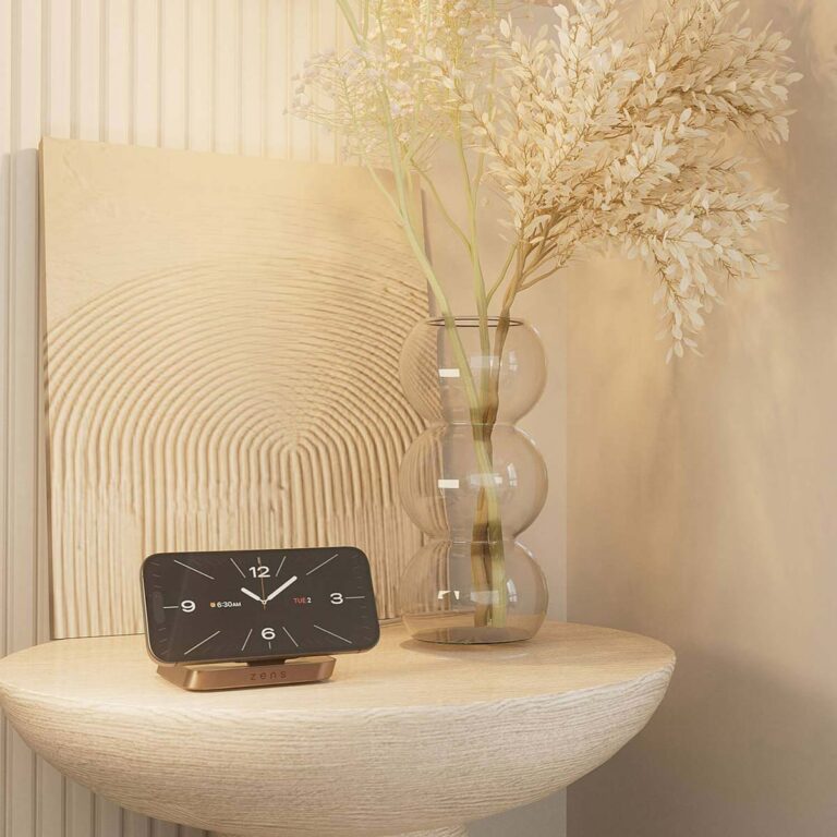 Zens Magnetic Nightstand | Draadloze oplader voor het nachtkastje - Koper - Afbeelding 2