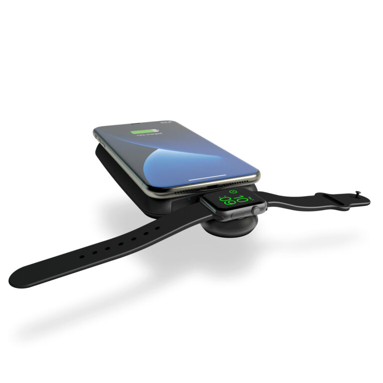 Zens Apple Watch USB-A-stick - Aluminium Serie - Zwart - Afbeelding 3