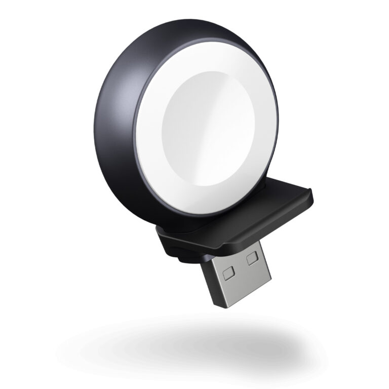 Zens Apple Watch USB-A-stick - Aluminium Serie - Zwart - Afbeelding 2
