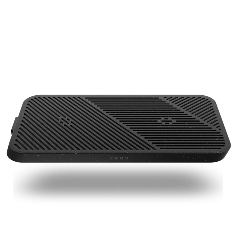 Zens Draadloze oplader Hoofdstation - Modular Serie - Dubbele draadloze oplader - Gerecycled Plastic - Afbeelding 2