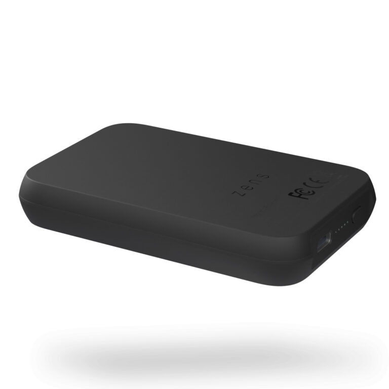 Zens Magnetische powerbank - Geschikt voor MagSafe en Qi2 - 4.000 mAh - Zwart - Afbeelding 3