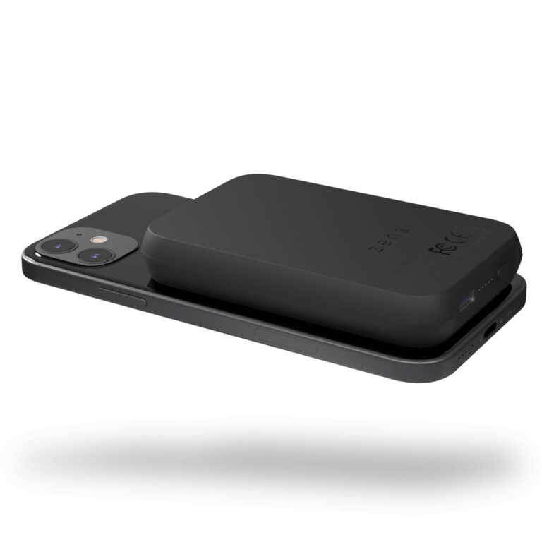 Zens Magnetische powerbank - Geschikt voor MagSafe en Qi2 - 4.000 mAh - Zwart - Afbeelding 2