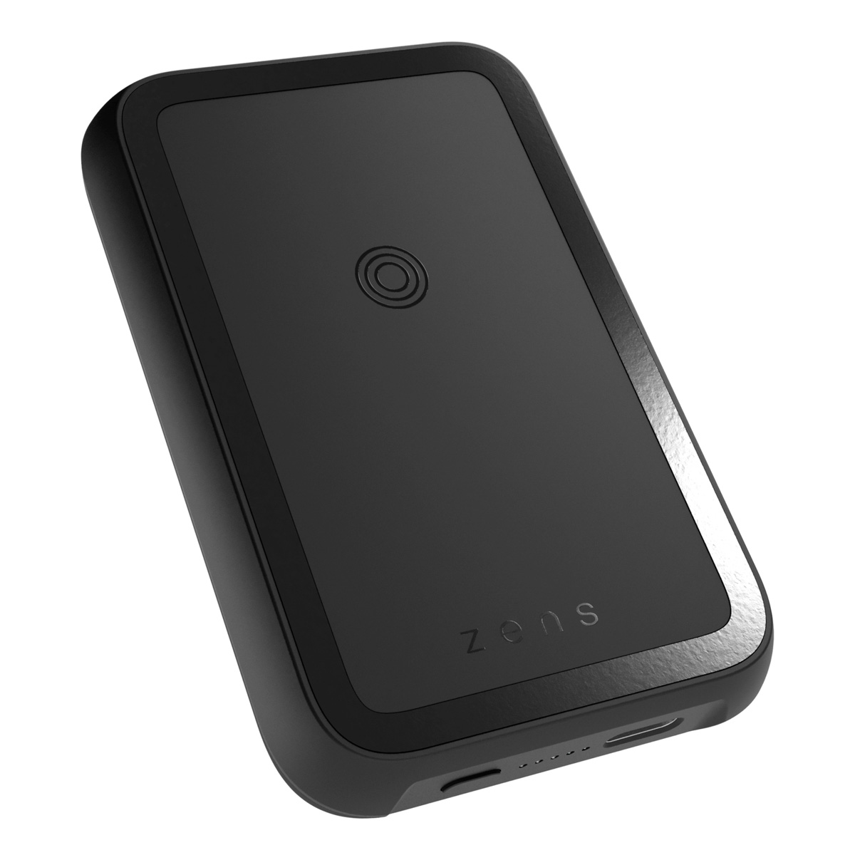 Zens Magnetische powerbank met standaard – Geschikt voor MagSafe en Qi2 – 4.000 mAh – Zwart