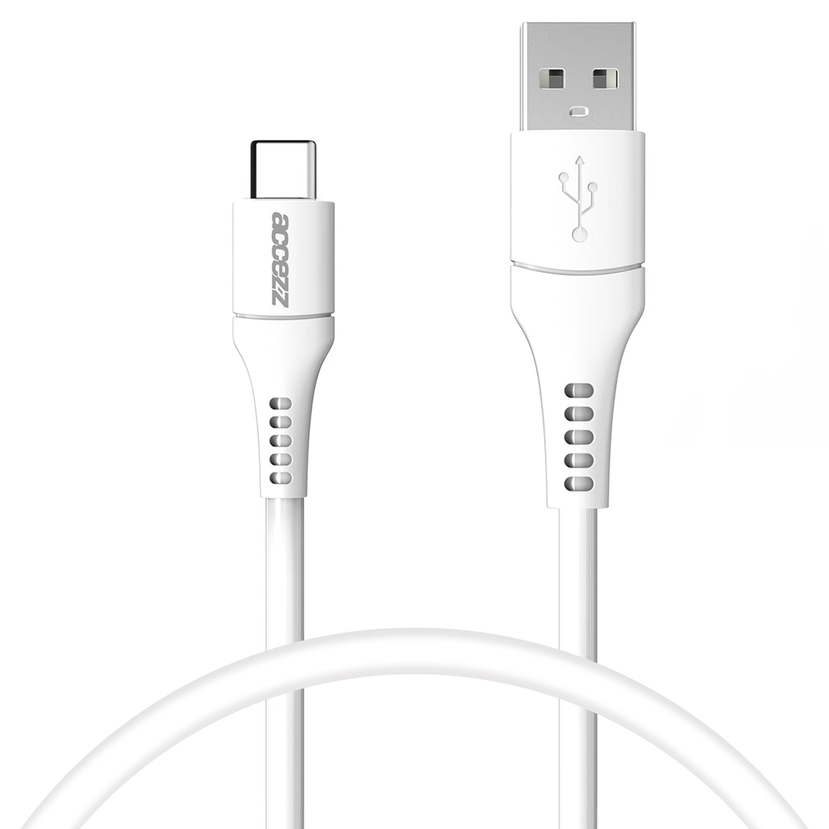 Accezz USB-C naar USB kabel – 0,2 meter – Wit