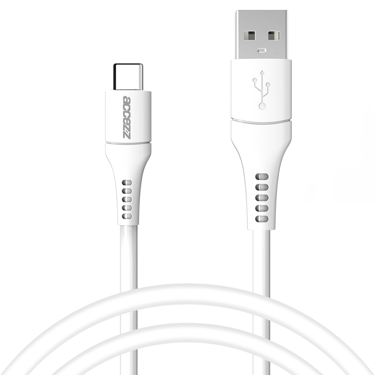 Accezz USB-C naar USB kabel – 1 meter – Wit