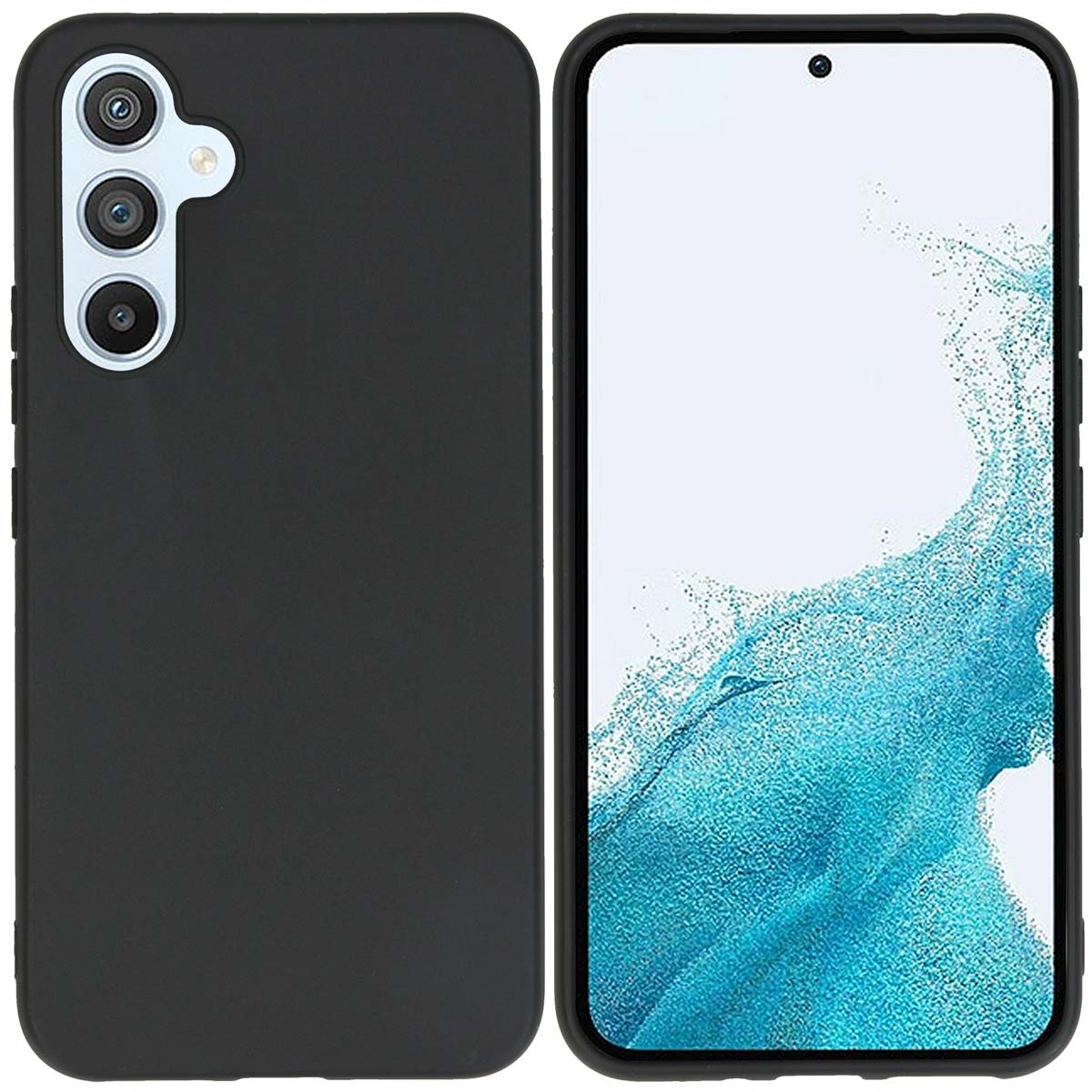 Accezz Color Backcover Samsung Galaxy A54 (5G) – Zwart