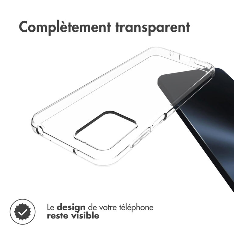Accezz Clear Backcover Motorola Moto G13 / G23 - Transparant - Afbeelding 8