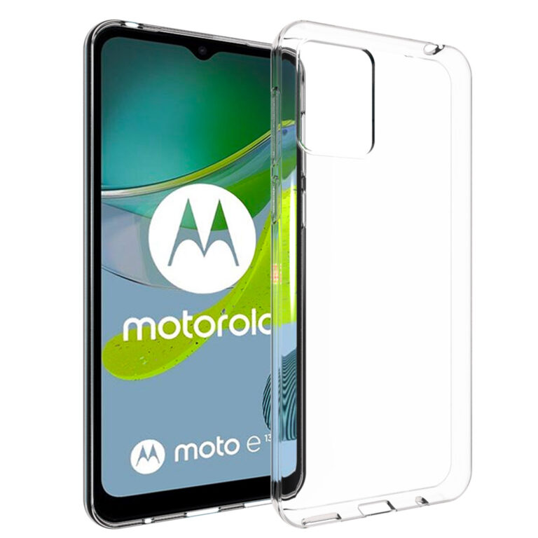 Accezz Clear Backcover Motorola Moto E13 - Transparant - Afbeelding 6